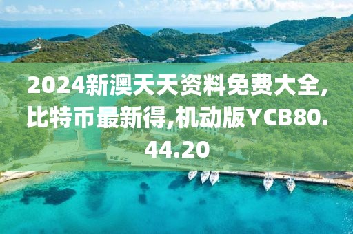 2024新澳天天资料免费大全,比特币最新得,机动版YCB80.44.20