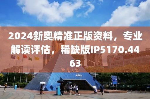 2024新奥精准正版资料，专业解读评估，稀缺版IP5170.4463