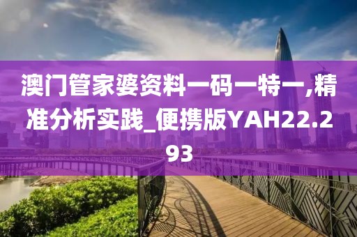 澳门管家婆资料一码一特一,精准分析实践_便携版YAH22.293
