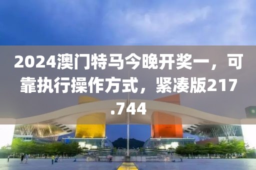 2024澳门特马今晚开奖一，可靠执行操作方式，紧凑版217.744