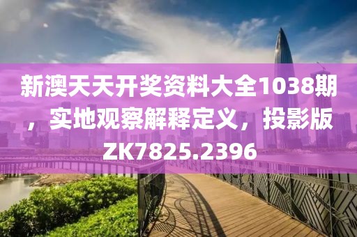 新澳天天开奖资料大全1038期，实地观察解释定义，投影版ZK7825.2396