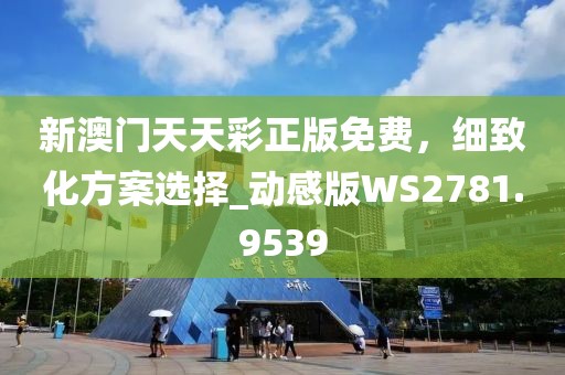 新澳门天天彩正版免费，细致化方案选择_动感版WS2781.9539