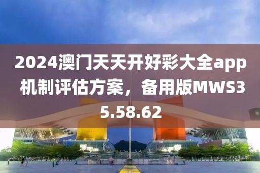 2024澳门天天开好彩大全app 机制评估方案，备用版MWS35.58.62