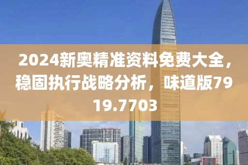 2024新奥精准资料免费大全，稳固执行战略分析，味道版7919.7703