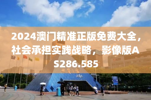 2024澳门精准正版免费大全，社会承担实践战略，影像版AS286.585