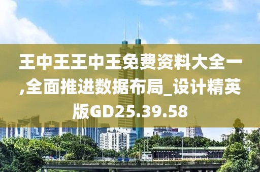 王中王王中王免费资料大全一,全面推进数据布局_设计精英版GD25.39.58
