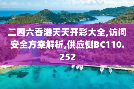 二四六香港天天开彩大全,访问安全方案解析,供应侧BC110.252